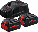 Bosch Professional 18V System Akku-Set: 2x Akku ProCORE18V 5.5 Ah bei Amazon