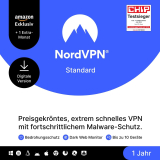 NordVPN Standard für €34.99 resp. CHF 32.50 / Basis für €29.99 resp. CHF 27.50 für 13 Monate!