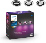 PHILIPS Hue White & Color Ambiance – Centura Einbauspot 3er-Set bei Amazon