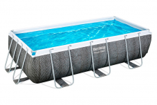 Bestway Power Steel Pool 4 × 2 m | 6.5 m³ in Grau bei Jumbo mit Versand