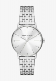 Damenuhr – Emporio Armani ANALOG Silber Lounge by Zalando