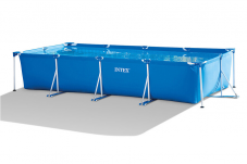 Intex Rectangular Frame Pool( 450 x 220 x 85 cm, 7127 L) bei Ochsner Sport zum Bestpreis