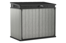 Keter Gartenschrank Elite Store Grau-Schwarz (123.5 × 141 × 82 cm) inkl. Versand bei Jumbo.