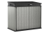 Keter Gartenschrank Elite Store Grau-Schwarz (123.5 × 141 × 82 cm) inkl. Versand bei Jumbo.