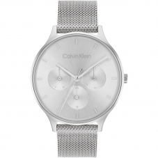 Calvin Klein Quarz Multifunktionsuhr Timeless Silber/Rose bei Ackermann 70% reduziert