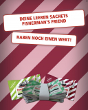 Fisherman‘s Friend Loyality Programm (Packungen gegen Prämien tauschen)