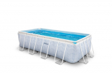 (Abholung) Intex Aufstellpool Chevron Prism Frame (4 × 2 × 1 m / 7 m³) bei Jumbo