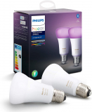 Philips Hue White & Colour Ambiance E27 Doppelpack bei amazon.co.uk