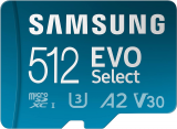 Samsung EVO Select (2021) microSD-Karte + SD-Adapter, 768 GB bei Amazon