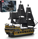 Mould King 13186 Black Pearl Piratenschiff (Geschenksidee) bei Amazon