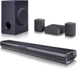 LG ELECTRONICS SQC4R, 4.1-Kanal Soundbar mit Wireless Subwoofer + Rücklautsprecher bei Amazon zum neuen Bestpreis.