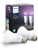 PHILIPS Hue White and Color Ambiance – Doppelpack, 2x E27 bei amazon.es