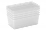 C Box 4er Set XS transparent bei Jumbo