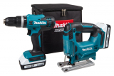 Makita DK18B59Y G-Series Combo Kit (Akku-Stichsäge & -Schlagschrauber) bei Jumbo