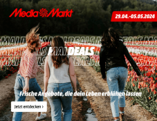 Mai Deals bei MediaMarkt – z.B. iPhone 15 Pro, Dyson Airwrap, etc.