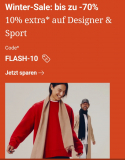 Zalando Winter Sale bis zu 70% +10% Extra