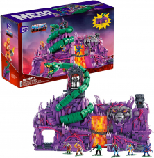 Blitzdeal – Mega Masters of the Universe – Snake Mountain Bauset mit 3.800 Teilen und 6 Minifiguren bei Amazon