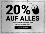 20% auf alles bei der Import Parfümerie