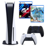 Sony PS5 / Playstation 5 Bundle mit zusätzlichem Controller & 2 Games bei microspot, Interdiscount & MediaMarkt (z.B. für Red Sunday Gutscheine interessant)