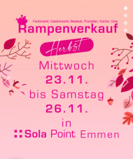 [Vorankündigung: ab 23.11.] Rampenverkauf bei Sola Emmen (Lokal)