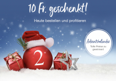 CHF 10.- Rabatt ab CHF 50.- Bestellwert bei geschenkidee.ch