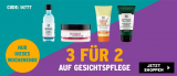 3 für 2 auf alle Gesichtspflege Produkte