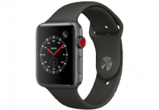 APPLE Watch Series 3 GPS + Cellular, 42mm, Space Grau für 299.- CHF bei MediaMarkt