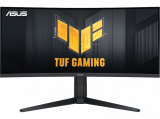 ASUS TUF Gaming VG34VQEL1A höhenverstellbarer Gaming-Bildschirm (34″ UWQHD, 350 Nits, 100 Hz, 125% sRGB, USB-Hub) bei MediaMarkt