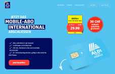 Aldi Mobile International inkl. Aldi Einkaufsgutschein