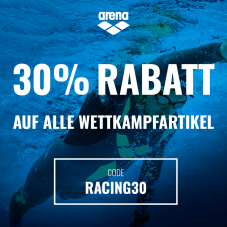 30% Rabatt auf alle Racing Artikel