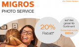 20% Rabatt beim Migros Fotoservice