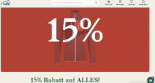 15% Rabatt auf ALLES beim Outdoor-Shop Zubi (Sammeldeal)