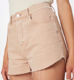 About You Damen Jeans Shorts in beige-rosa für CHF 12.90