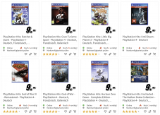PS4 Spiele-Sammlung für 9 CHF mit Versand beim MM