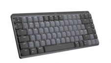 Logitech MX Mini Bluetooth 5 mechanische Tastatur 10 m kabellose Reichweite, CH, Schwarz, Grau bei DQ Solutions