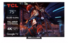 TCL 75C745, 4K QLED, 144 Hz, Google TV, 2024 bei Fust