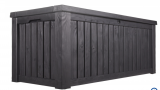 (Abholung) Keter Aufbewahrungsbox Rockwood Anthrazit | 64.4 × 155 × 72.4 cm | 570 l bei Jumbo