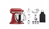 KitchenAid Artisan KSM125 Küchenmaschine Bundle rot bei Nettoshop