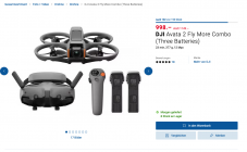 DJI Avata 2 Fly More Combo (Three Batteries) zum neuen Bestpreis!