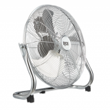 (Abholung) Ayce Industrie-Bodenventilator Chrom | ⌀ 40 cm bei Jumbo