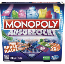 Monopoly Ausgezockt Brettspiel, schnelles Monopoly Familien-Spiel für 2–4 Spieler oder Monopoly Dungeons & Dragonsbei Amazon