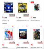 Spiele-Restposten bei Interdiscount *Abholpreise*