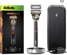 Gillette Labs Heated Nassrasierer Herren, Rasierer + 2 Rasierklingen bei amazon