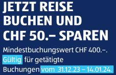 ALDI Suisse Tours Gutschein CHF 50.-