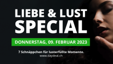 Liebe & Lust-Special bei DayDeal – 7 Schnäppchen für lusterfüllte Momente