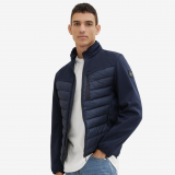 TOM TAILOR Herren gesteppte Übergangsjacke in dunkelblau und oliv für CHF 64.90