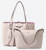 GUESS rosa Shoppertasche (wendbar) mit Schultertasche für CHF 78.40