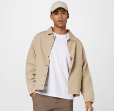 Jack & Jones Frühlingsjacke in beige für CHF 16.90 in allen Grössen (oder in schwarz für CHF 21.90)