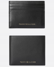 Tommy Hilfiger Leder-Portemonnaie plus Kartenhalter im Set für CHF 36.35