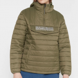 Napapijri Herren Anorakjacke Morgex in khaki für CHF 59.- + Versand bei Lounge by Zalando